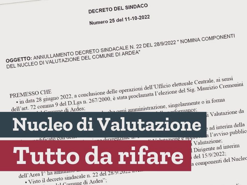 Trasparenza “a vuoto”