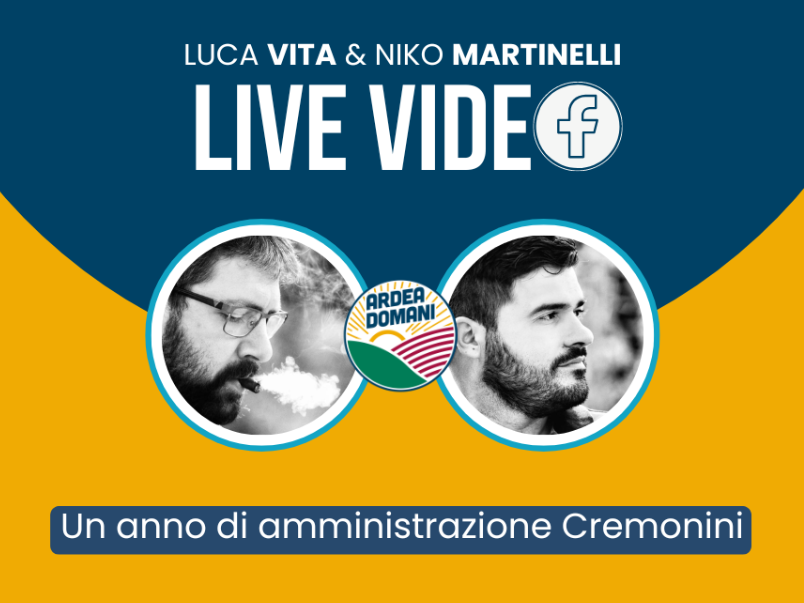 Un anno di amministrazione Cremonini