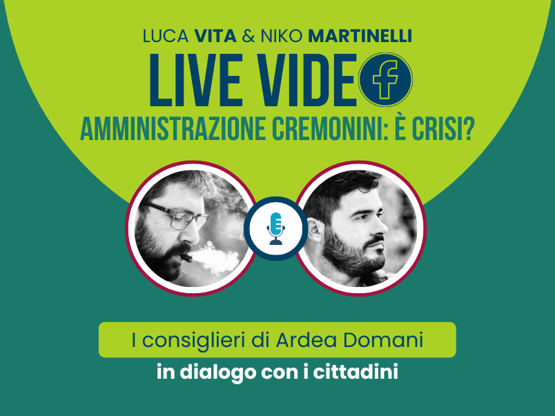In diretta sui social, di nuovo