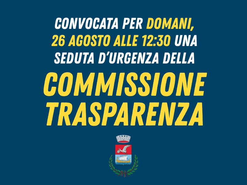 Rifiuti. Commissione Trasparenza convocata d’urgenza.